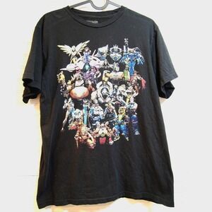 Blizzard Overwatch Mens T-Shirt size medium Black Logo Graphic Characters